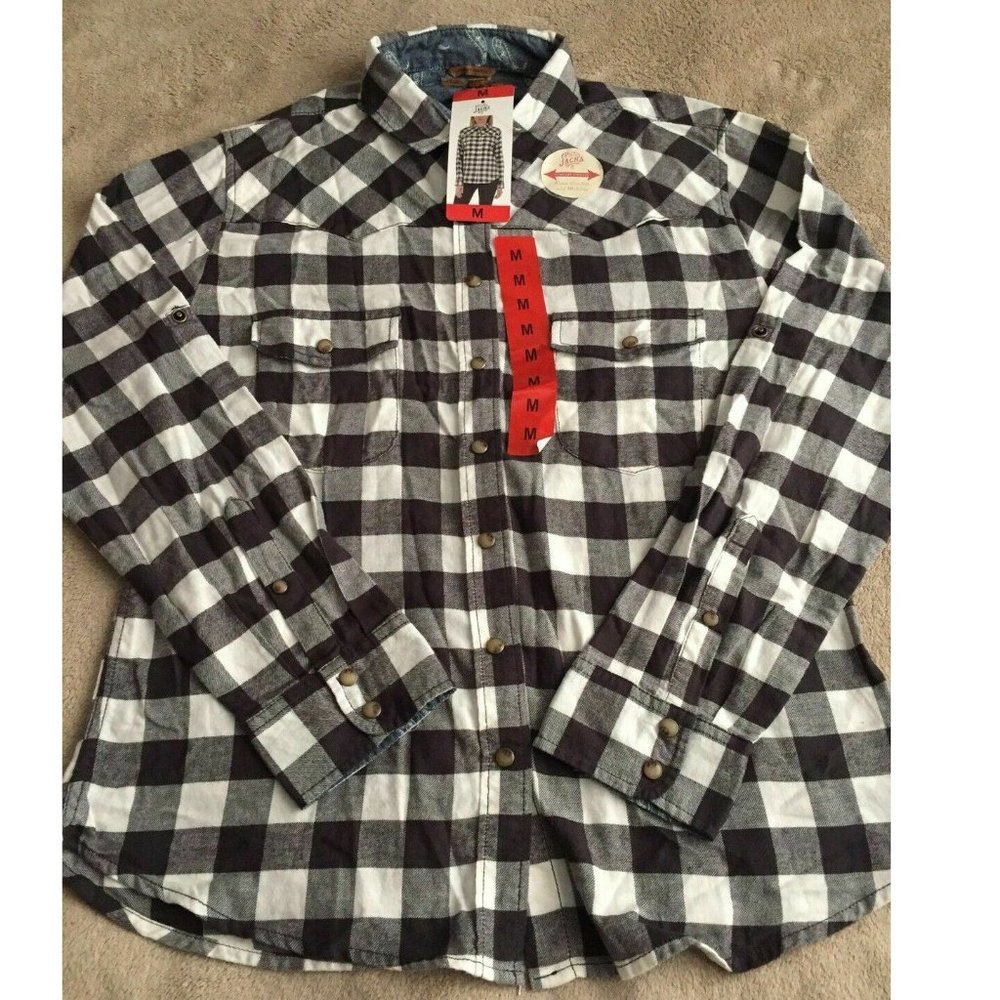 Jachs Girlfriend Flannel Shirt - Picture 2 of 4
